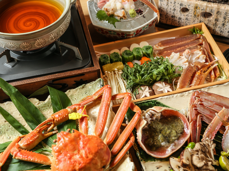 宿泊のお料理の写真(福井県坂井市)